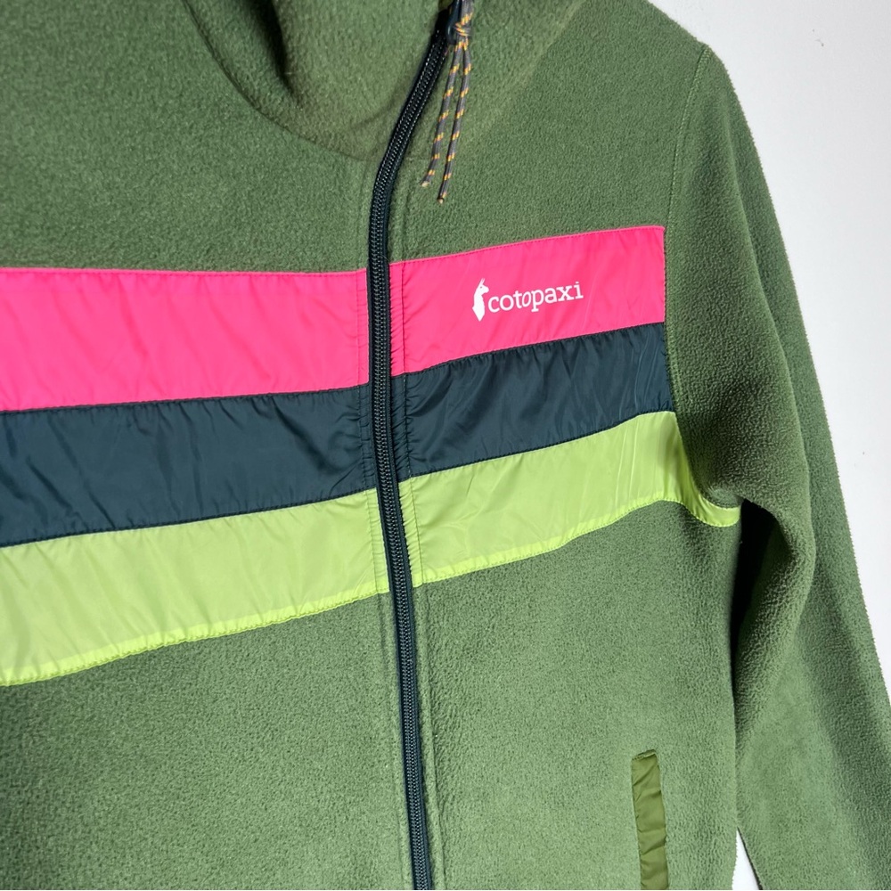 Cotopaxi Teca Fleece Full-Zip Jacket Mid Layer Green Sz S - Picture 3 of 7